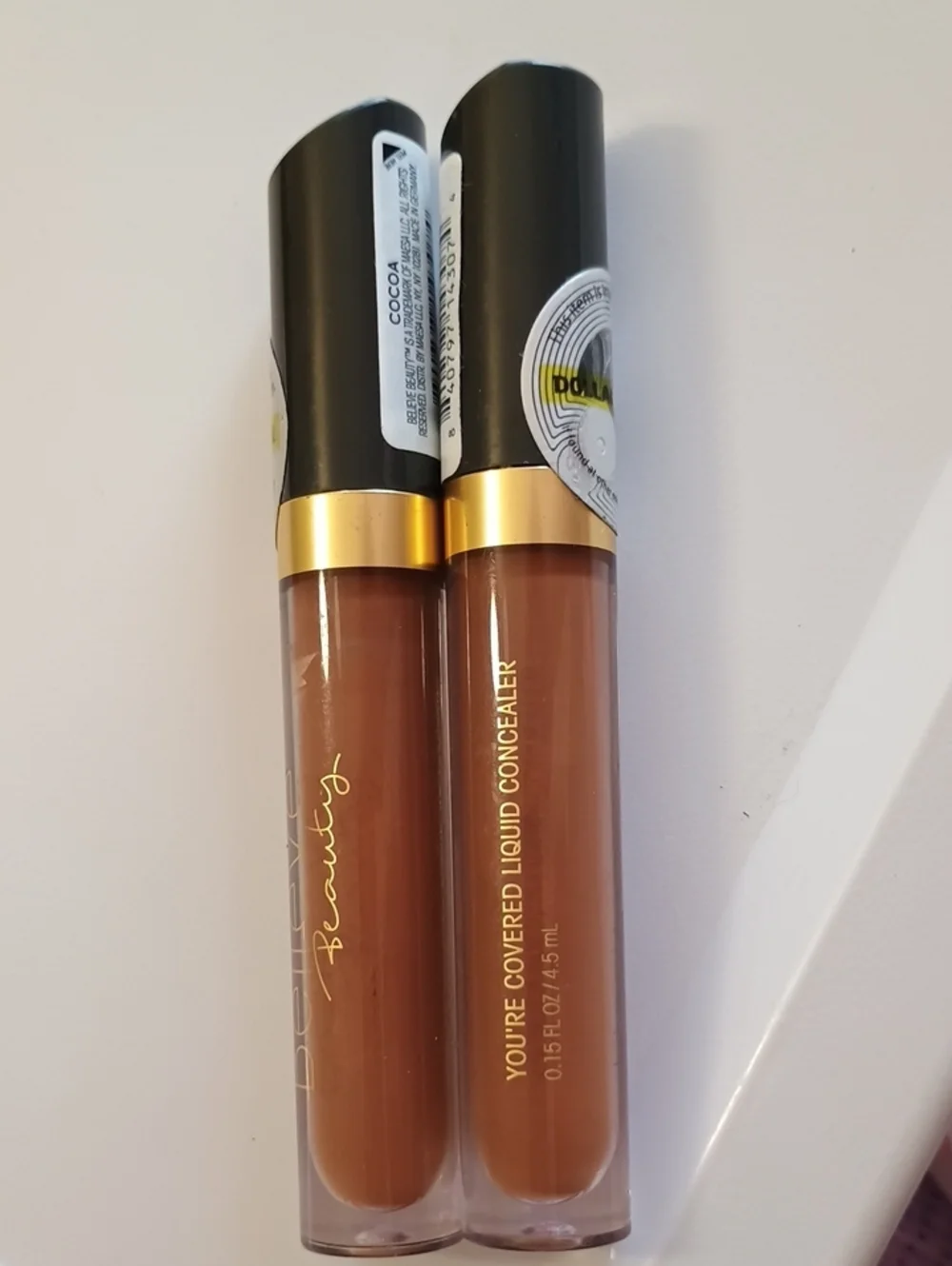 2 x Believe Beauty You're Covered Liquid Concealer Cocoa